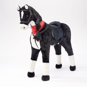 einhorn xxl stehpferd im einhorn design